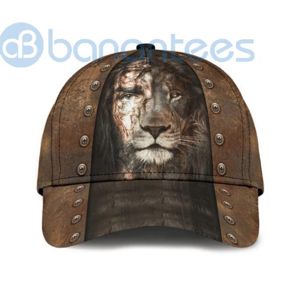 God Jesus And Lion Art Style All Over Printed 3D Cap Product Photo