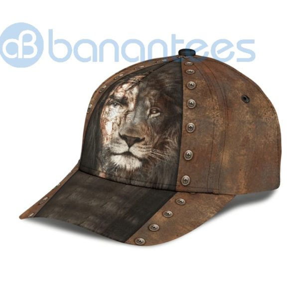 God Jesus And Lion Art Style All Over Printed 3D Cap Product Photo