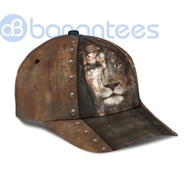 God Jesus And Lion Art Style All Over Printed 3D Cap Product Photo
