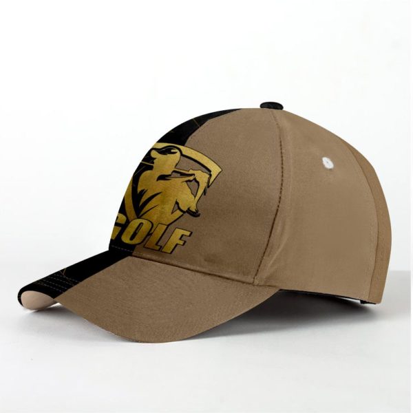 Golden Lines Golf All Over Printed 3D Cap Product Photo