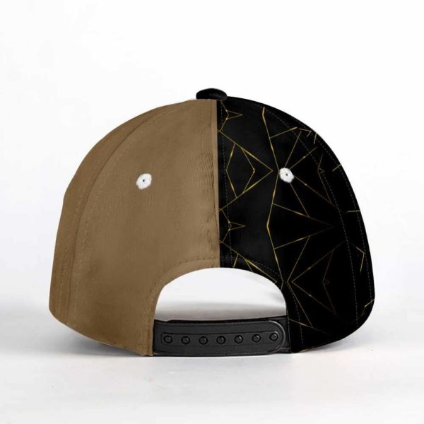 Golden Lines Golf All Over Printed 3D Cap Product Photo