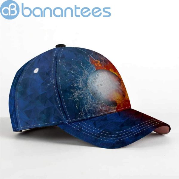 Golf Lover With Flame And Thunder All Over Printed 3D Cap Product Photo