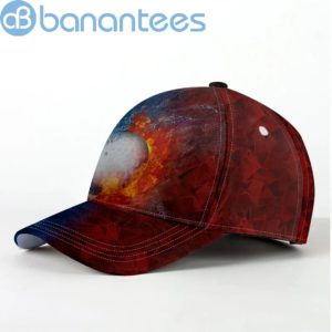 Golf Lover With Flame And Thunder All Over Printed 3D Cap Product Photo