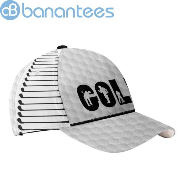 Golf, Golf Balls And Clubs All Over Printed 3D Cap Product Photo