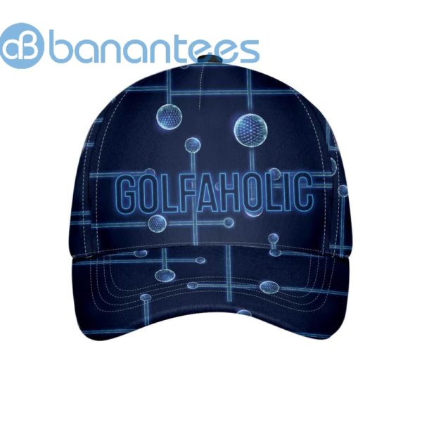 Golfaholic Geometric Golf Ball Low Poly All Over Printed 3D Cap Product Photo