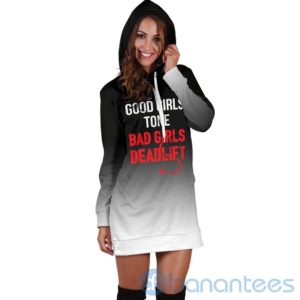 Good Girls Tone Hoodie Dress For Women Product Photo