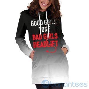 Good Girls Tone Hoodie Dress For Women Product Photo