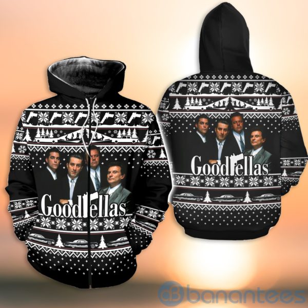 Goodfellas Ugly Christmas All Over Printed 3D Shirt Product Photo