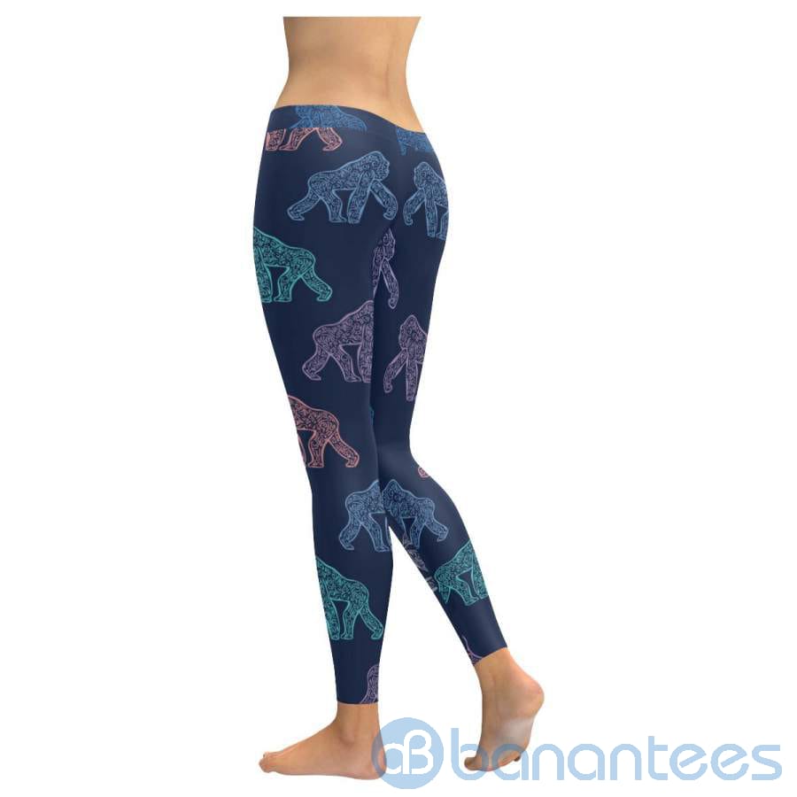 gorilla-navy-leggings-for-women-2-2Hppl.jpg Gorilla Navy Leggings For Women Product Photo