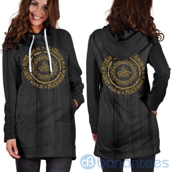Grace Below Me Hoodie Dress For Women Product Photo