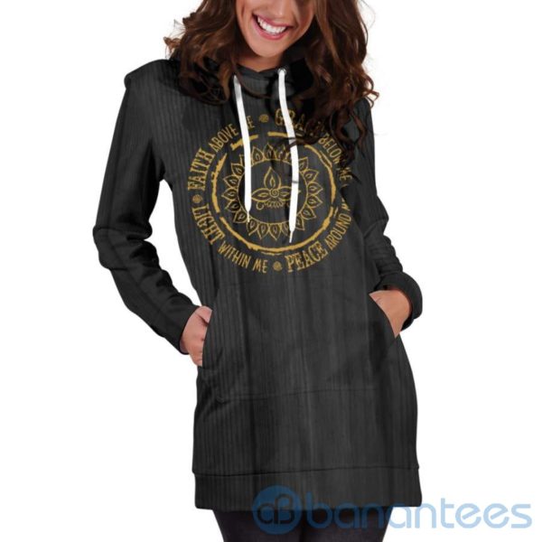 Grace Below Me Hoodie Dress For Women Product Photo