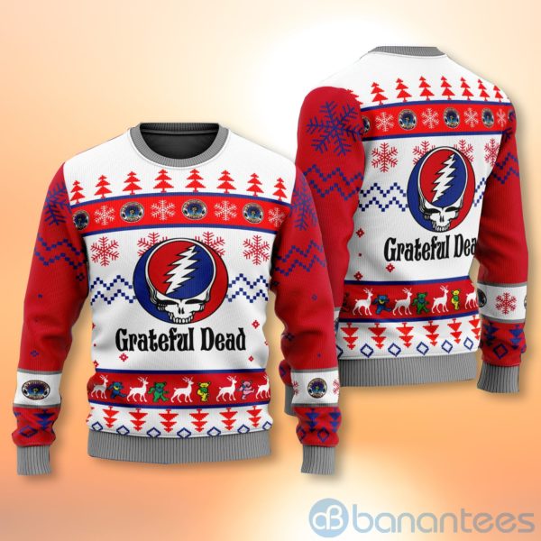 Grateful Dead Ugly Christmas All Over Printed 3D Shirt Product Photo