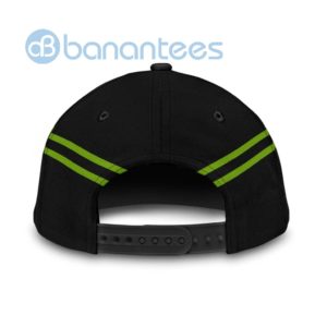 Green Bass Fishing Hat Hook All Over Printed 3D Cap Product Photo