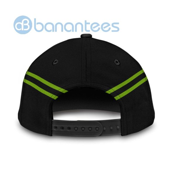Green Bass Fishing Hat Hook All Over Printed 3D Cap Product Photo