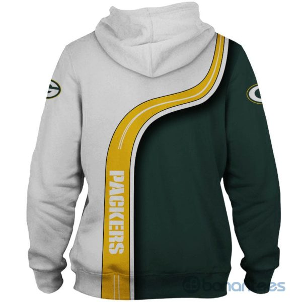 Green Bay Packers All Over Printed 3D Hoodie Zip Hoodie Product Photo