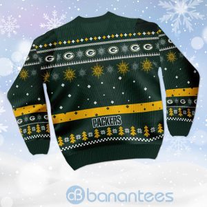 Green Bay Packers Mickey Mouse Funny Ugly Christmas 3D Sweater Product Photo