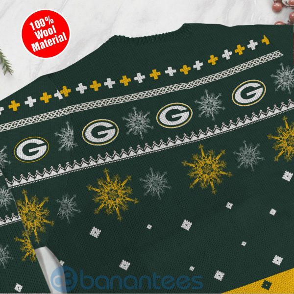 Green Bay Packers Mickey Mouse Funny Ugly Christmas 3D Sweater Product Photo