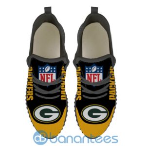 Green Bay Packers Sneakers Running Shoes Raze Shoes Product Photo
