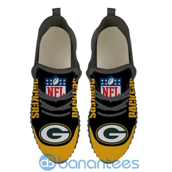 Green Bay Packers Sneakers Running Shoes Raze Shoes Product Photo