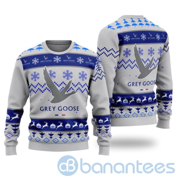 Grey Goose Vodka Ugly Christmas All Over Printed 3D Shirt Product Photo