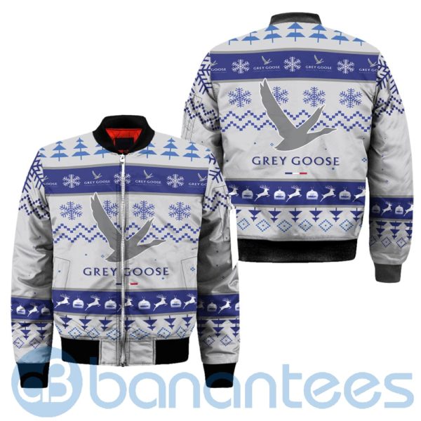Grey Goose Vodka Ugly Christmas All Over Printed 3D Shirt Product Photo