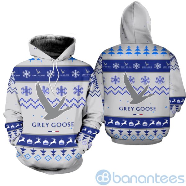 Grey Goose Vodka Ugly Christmas All Over Printed 3D Shirt Product Photo