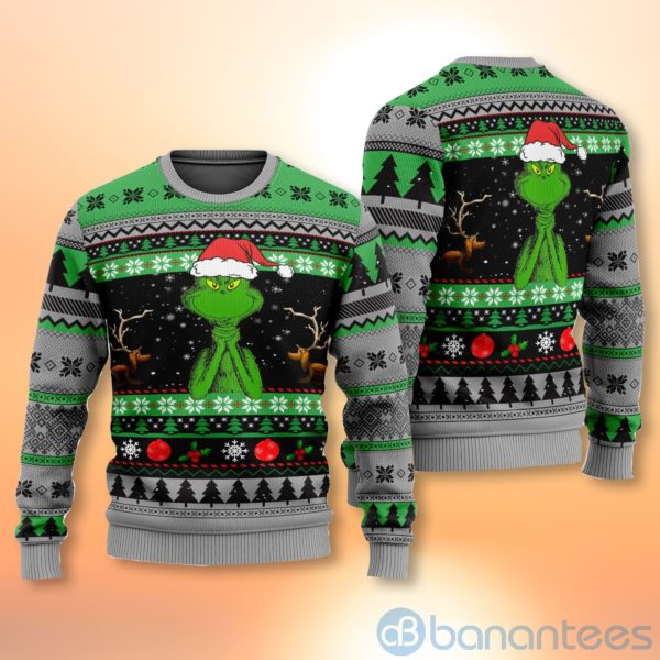 Grinch Ugly Christmas All Over Printed 3D Shirt Product Photo