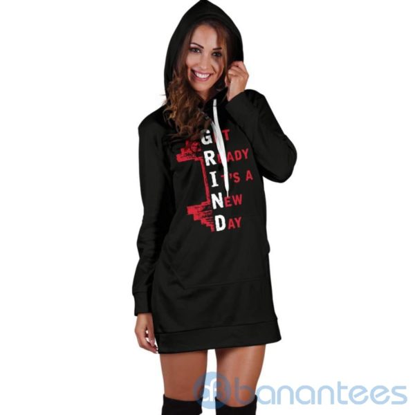 Grind Hoodie Dress For Women Product Photo