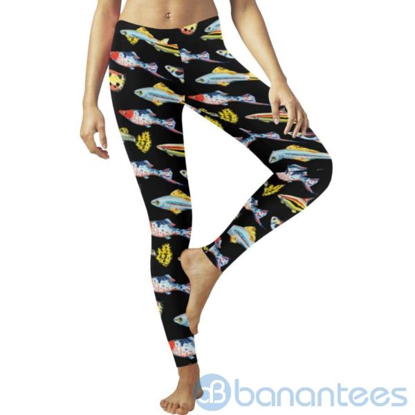 Guppy Fish Leggings For Women Product Photo