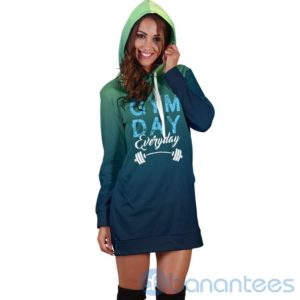 Gym Every Day Hoodie Dress For Women Product Photo