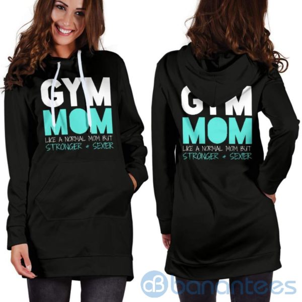 Gym Mom Hoodie Dress For Women Product Photo