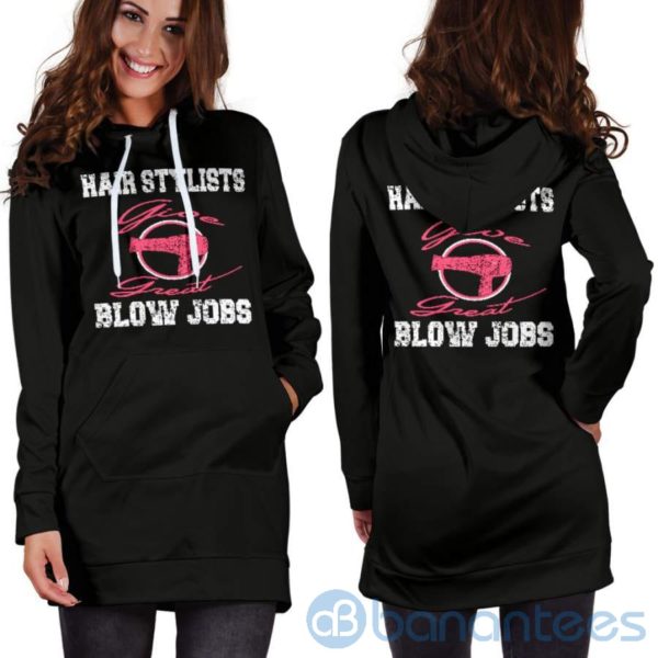 Hair Blower Hoodie Dress For Women Product Photo