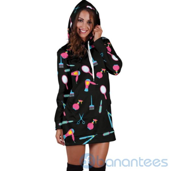 Hair Elements Hoodie Dress For Women Product Photo