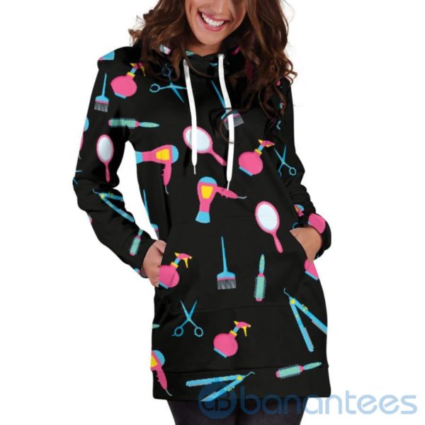 Hair Elements Hoodie Dress For Women Product Photo