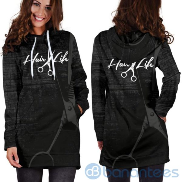Hair Life Hoodie Dress For Women Product Photo