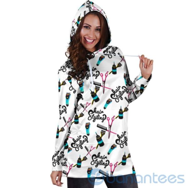 Hair Styling Hoodie Dress For Women Product Photo