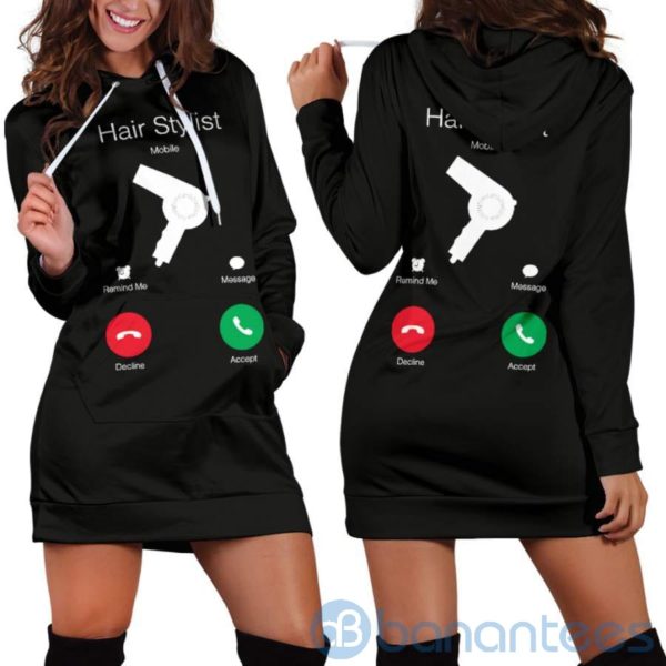 Hairstylist Calling Hoodie Dress For Women Product Photo