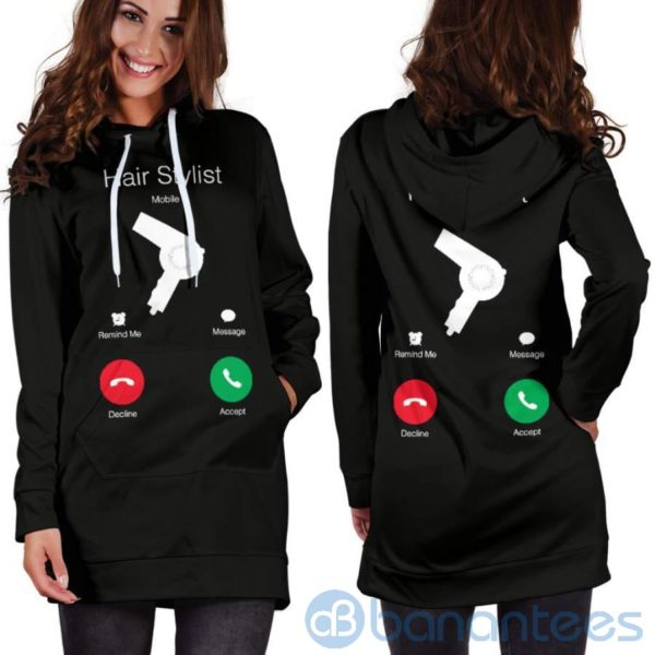 Hairstylist Calling Hoodie Dress For Women Product Photo