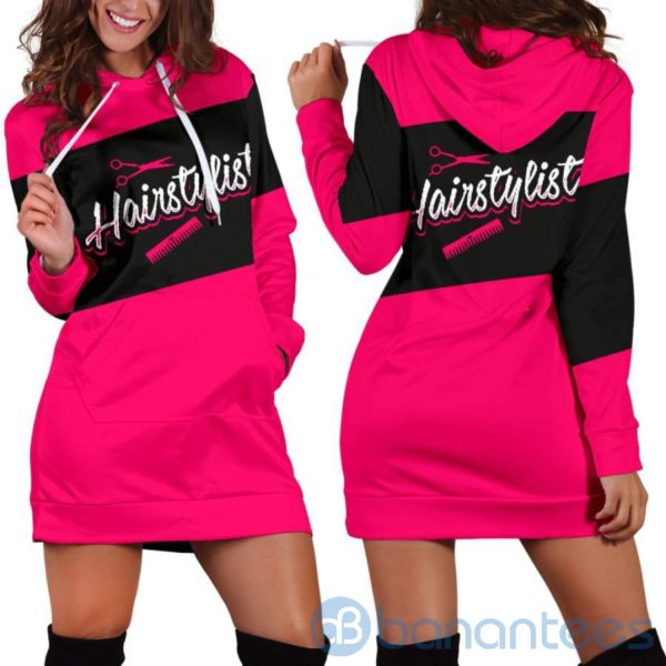 Hairstylist Hoodie Dress For Women Product Photo