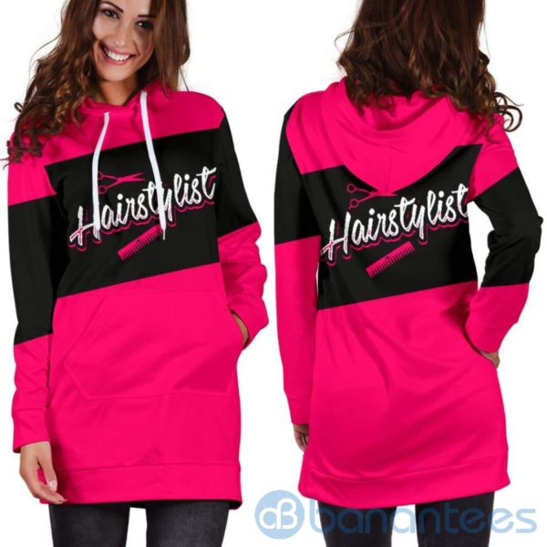 Hairstylist Hoodie Dress For Women Product Photo