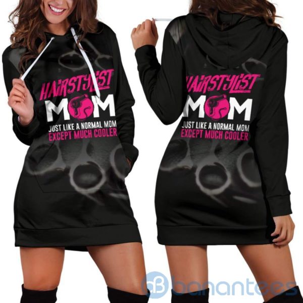 Hairstylist Mom Hoodie Dress For Women Product Photo