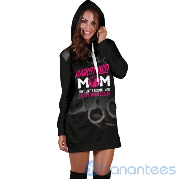 Hairstylist Mom Hoodie Dress For Women Product Photo