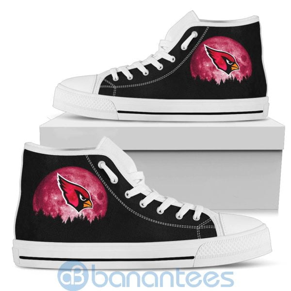 Halloween Moon Arizona Cardinals High Top Shoes Product Photo