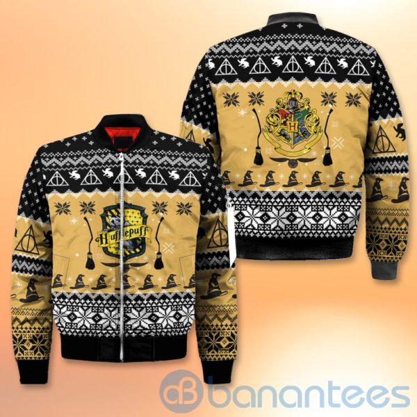 Harry Potter Hufflepuff Christmas All Over Printed 3D Shirt Product Photo