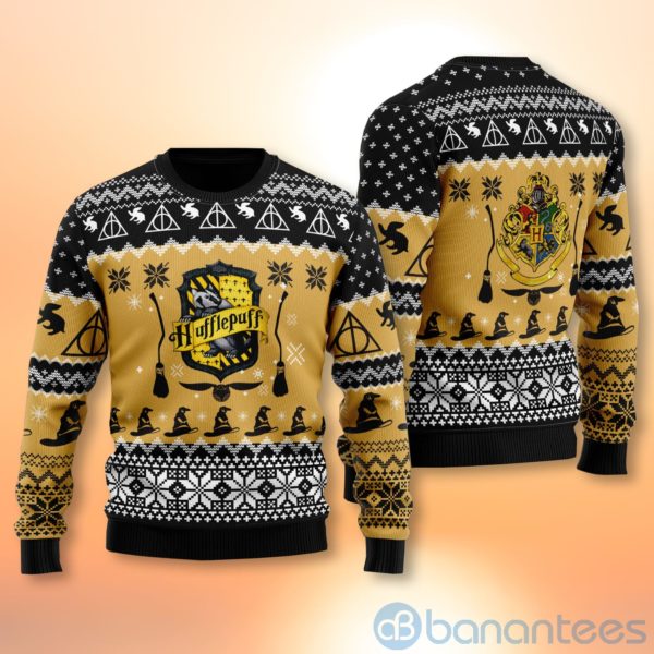 Harry Potter Hufflepuff Christmas All Over Printed 3D Shirt Product Photo