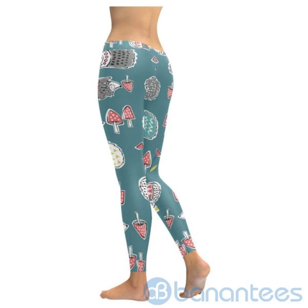 Hedgehog Leggings For Women Product Photo