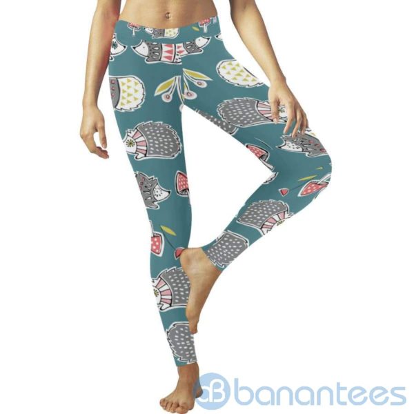 Hedgehog Leggings For Women Product Photo