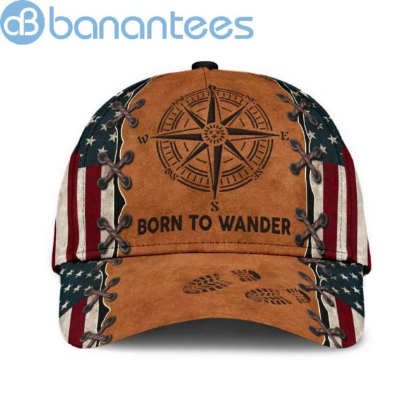 Hiking Born To Wander All Over Print 3D Cap Product Photo
