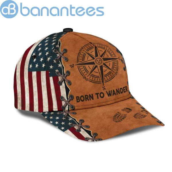 Hiking Born To Wander All Over Print 3D Cap Product Photo