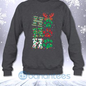 Ho Ho Ho Christmas Dog Lovers Funny Gift Sweatshirt Product Photo